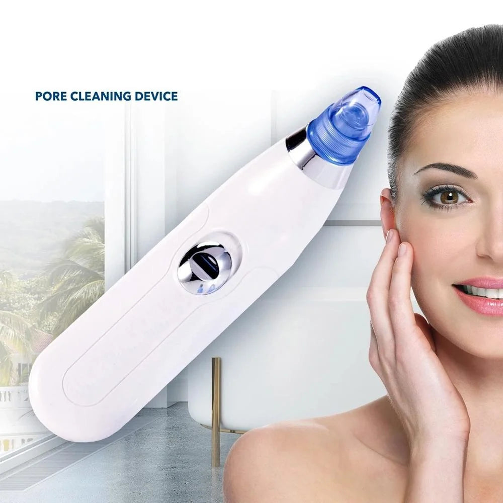 4 in 1 Blackhead Whitehead Extractor Remover Device Acne Pimple Pore Cleaner(Vacuum Suction Tool)n