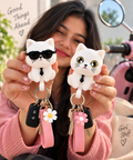 Purrfect Key Buddy - Cute Cat Wall-Mounted Key Holder
